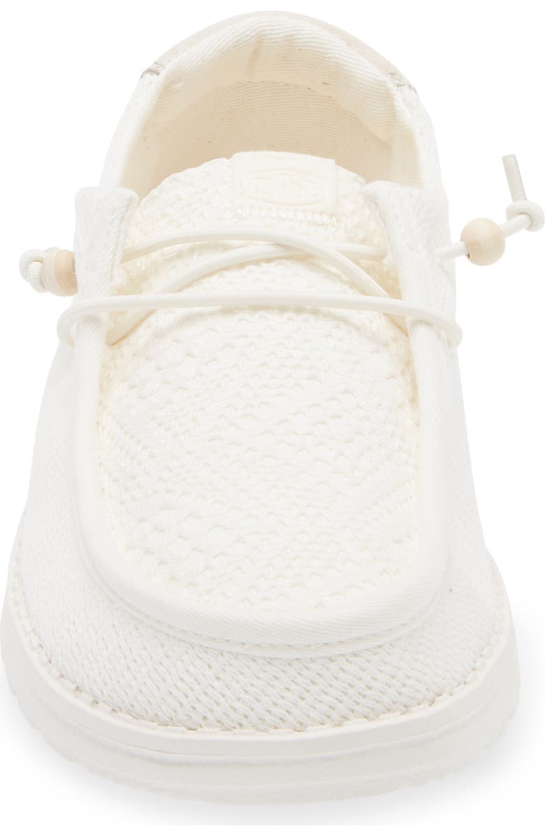 Hey Dude Wendy Crochet Slip-On Moc Toe Shoe, Alternate, color,