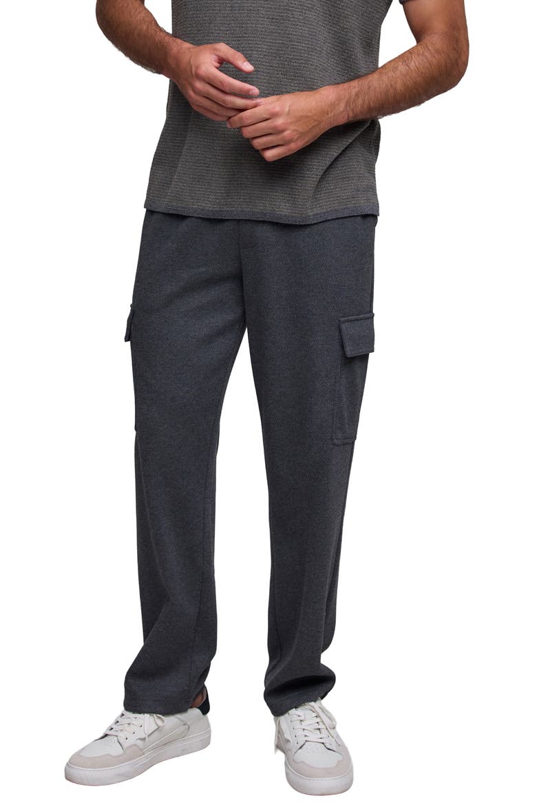 Double Face Cargo Pants, Alternate, color, CHARCOAL