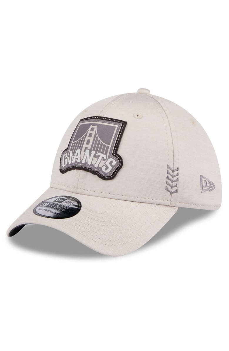 New Era Men's New Era  Cream San Francisco Giants 2024 Clubhouse 39THIRTY Flex Fit Hat, Alternate, color, Cream