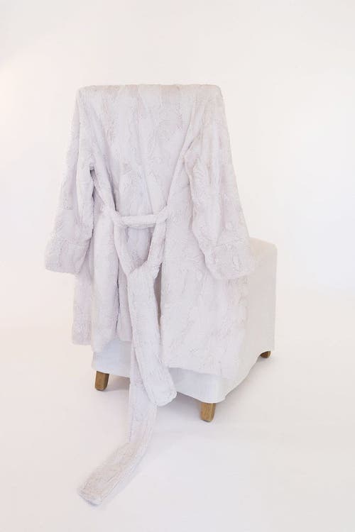 Sea To Me Blankets Ojai Retreat Robe With Silky Lining In White