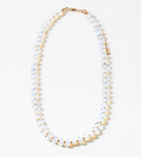 Moonstone Gemstone Necklace