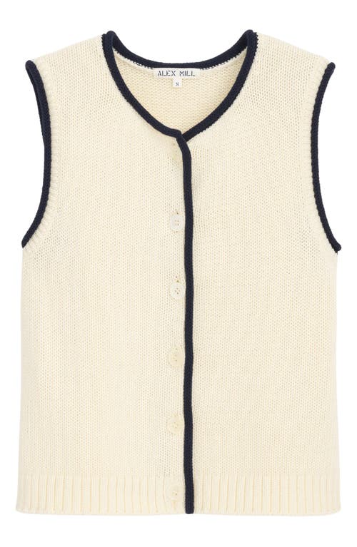 Alex Mill Bridget Tipped Sweater Vest