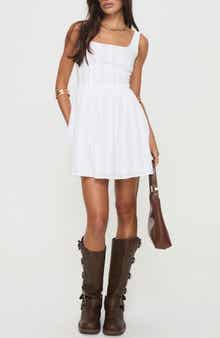 Princess Polly Lorinda Organic Cotton Minidress