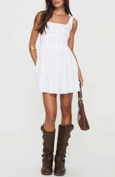 Princess Polly Lorinda Organic Cotton Minidress
