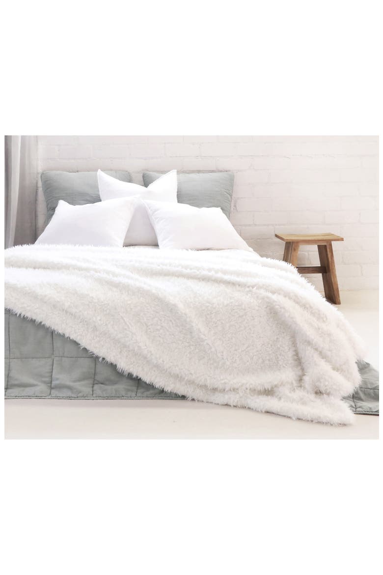 Tula Oversize Throw Blanket, Alternate, color, WHITE