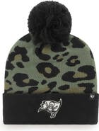 '47 Women's '47 Green/Black Tampa Bay Buccaneers Bagheera Cuffed Knit Hat with Pom