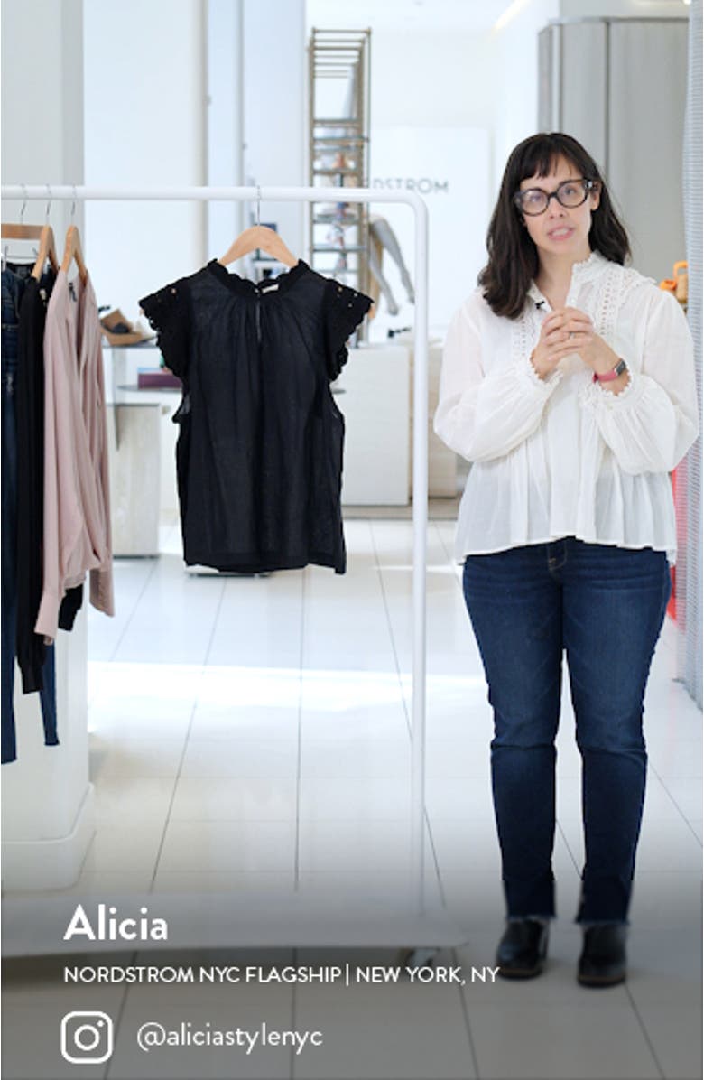 Kai Mixed Media Ramie Top, sales video thumbnail