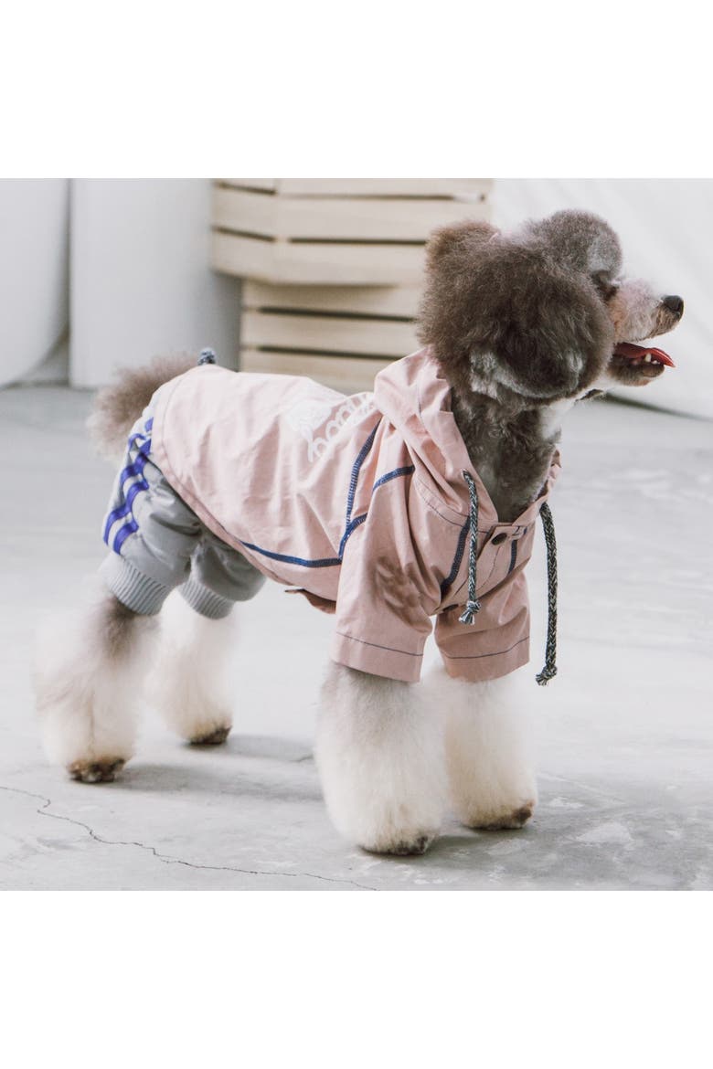 Cloudburst Waterproof Reversible Dog Raincoat - Pink - Extra Large, Alternate, color, PINK