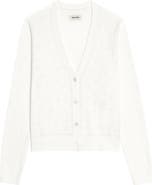 Zadig & Voltaire Manala Bandana Pointelle Cotton Cardigan