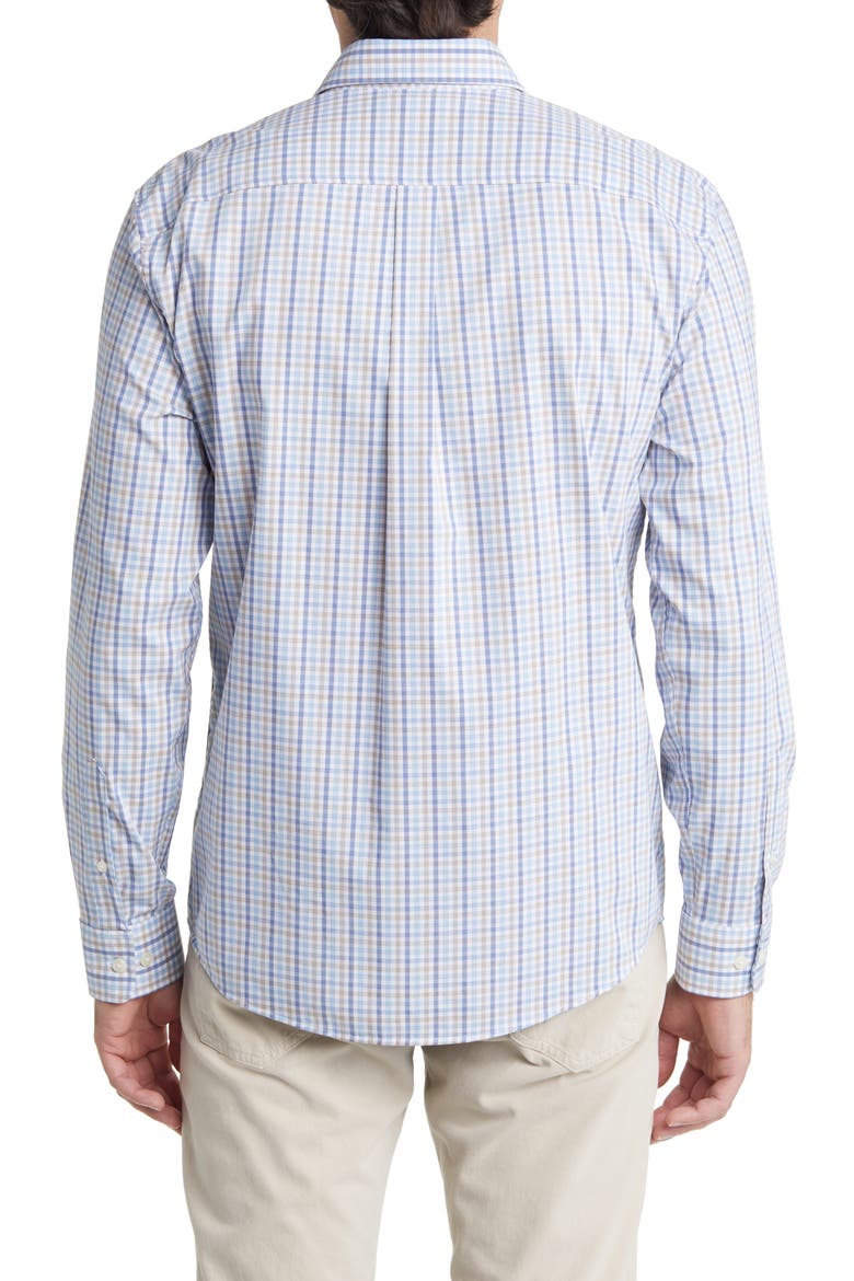 Cary PREP-FORMANCE Check Button-Up Shirt, Alternate, color, OCEANSIDE