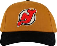 American Needle Men's American Needle Tan/Black New Jersey Devils Burnett Adjustable Hat