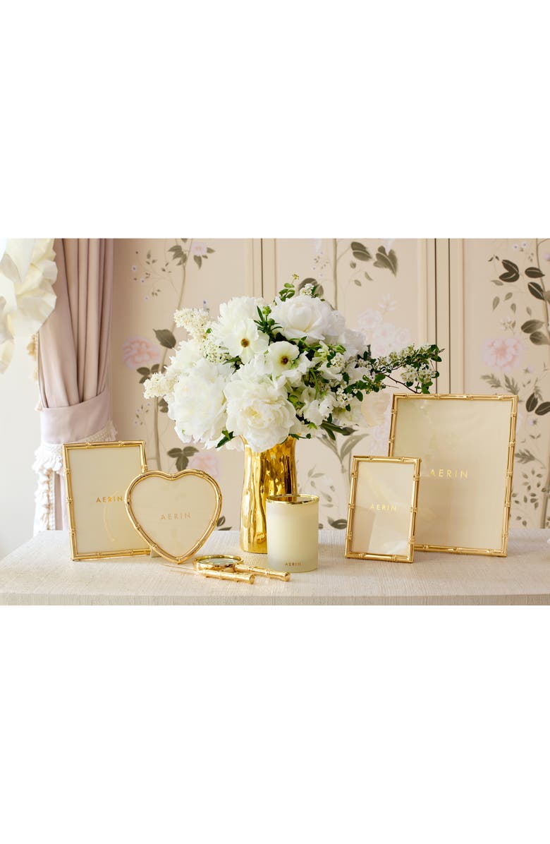 Aerin Ava Goldtone Bamboo 8 x 10 Frame, Alternate, color, Gold