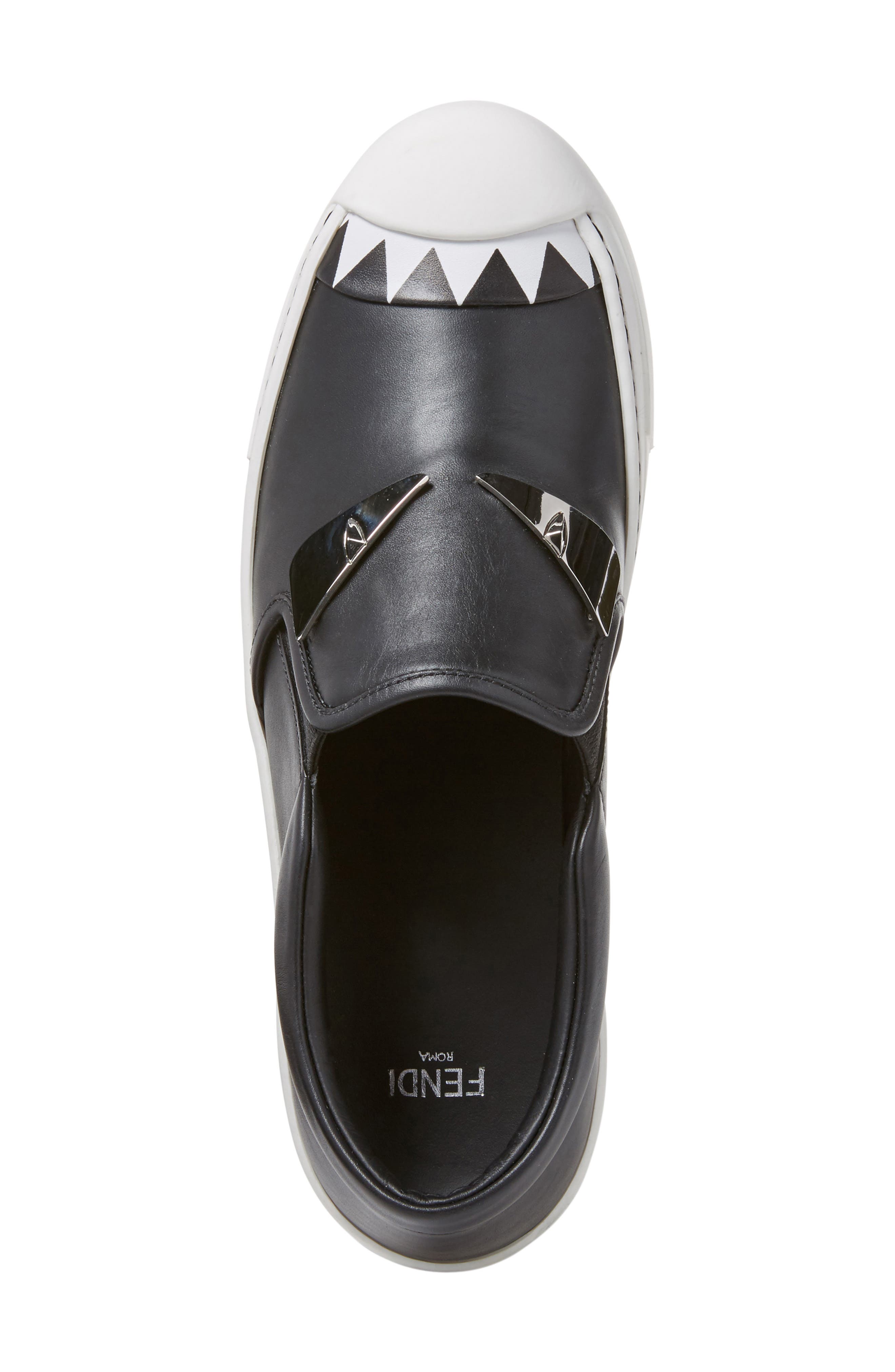 Fendi Monster Sneaker, Alternate, color, 
