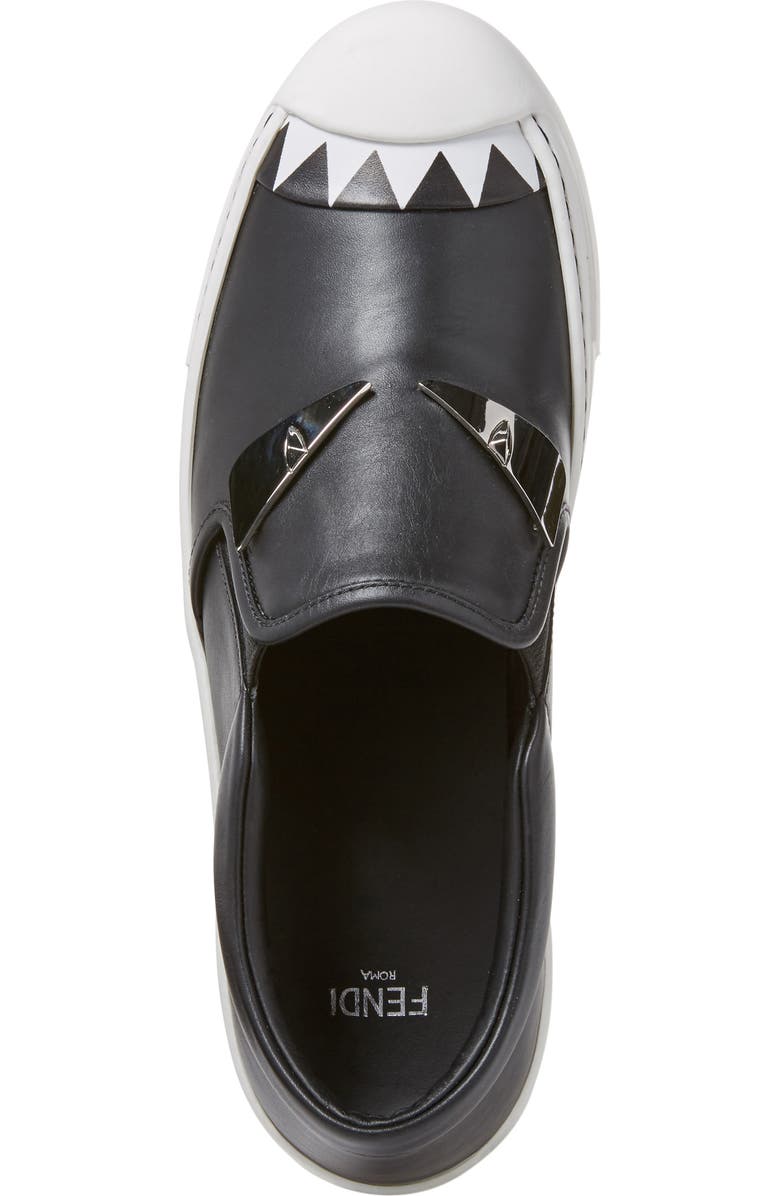 Fendi Monster Sneaker, Alternate, color,