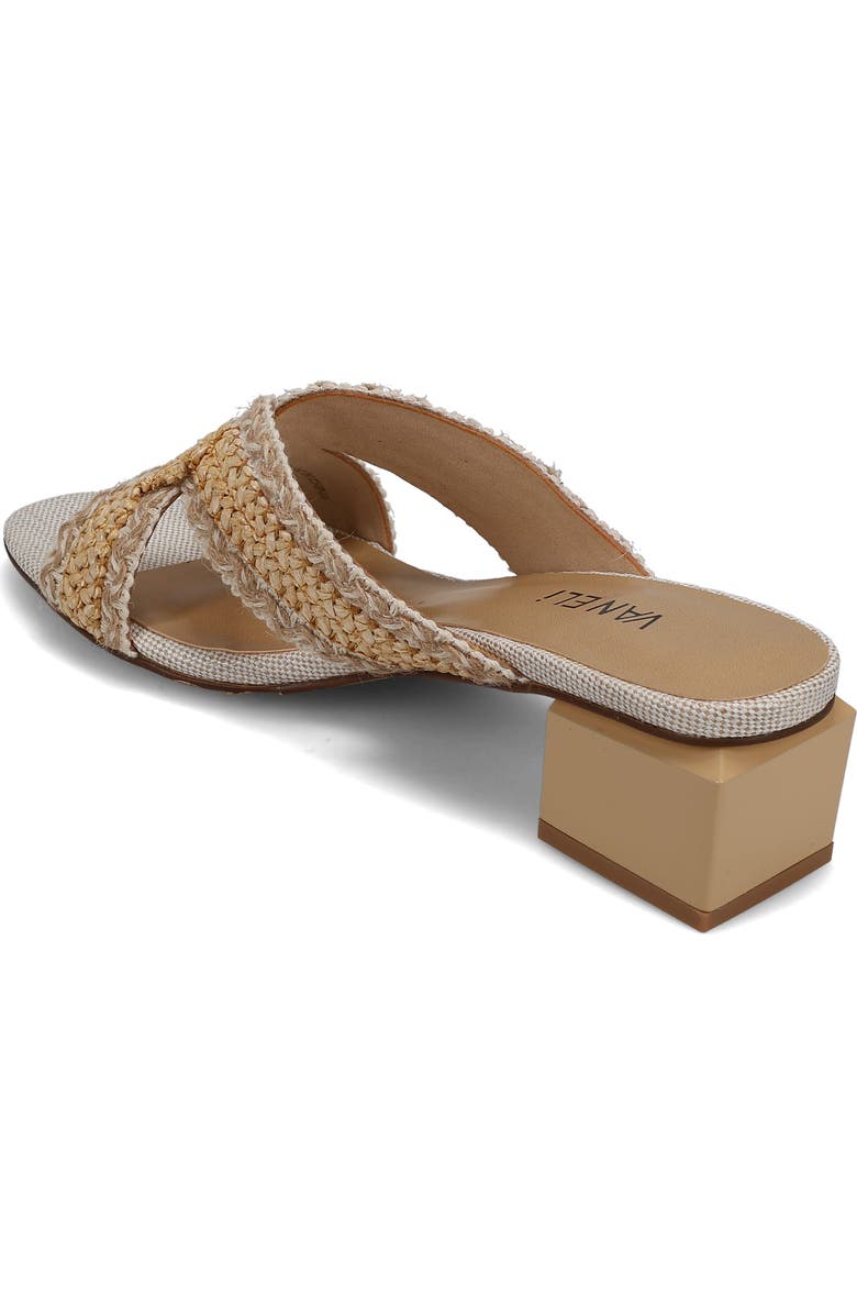 VANELi Cyndia Block Heel Sandal, Alternate, color, Cream