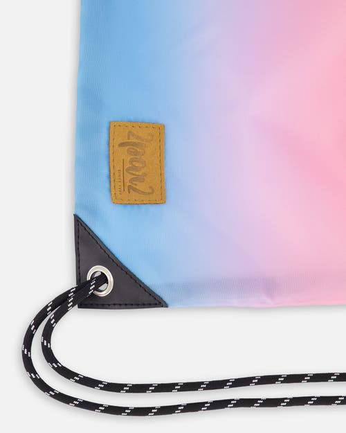 Deux Par Deux Drawstring Bag In Multi