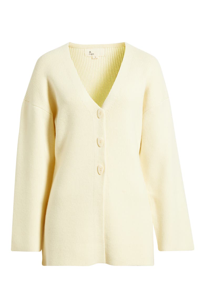 Olivie Cardigan, Alternate, color, CREAM