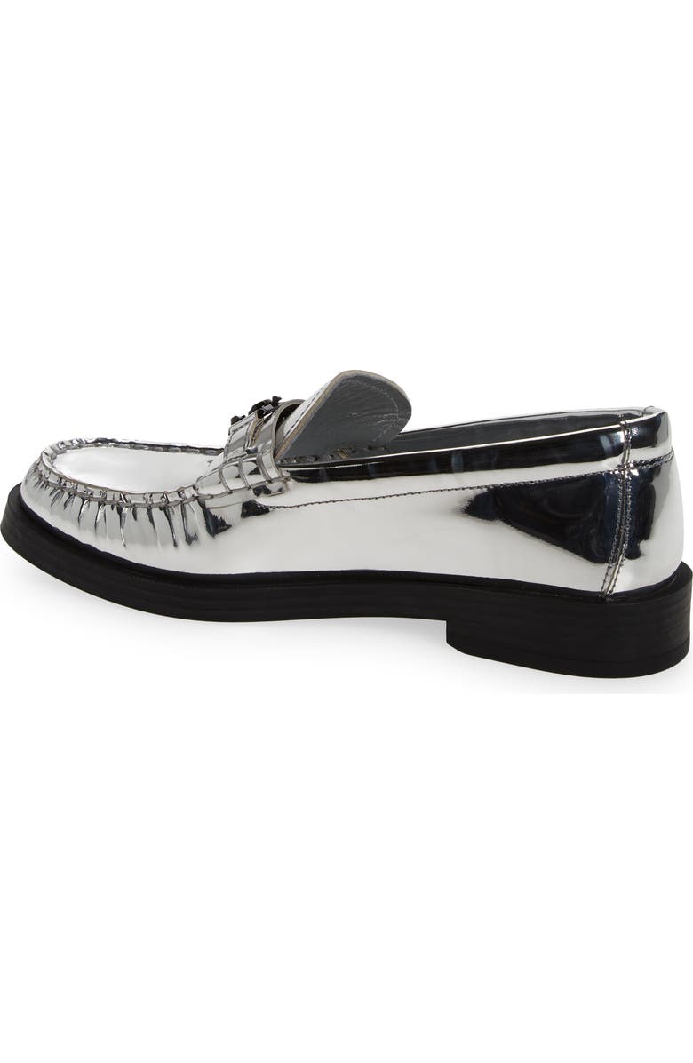 Jimmy Choo Addie JC Metallic Loafer, Alternate, color,