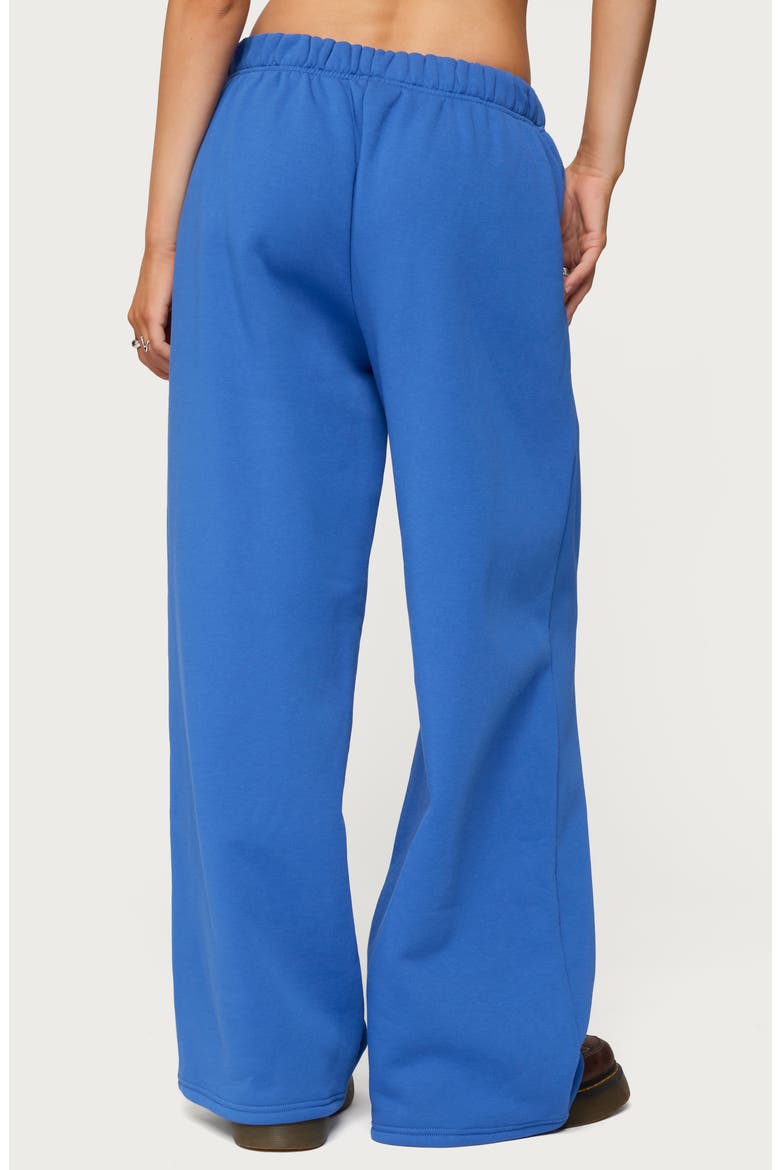 Basic Girl Wide Leg Sweatpants, Alternate, color, BLUE