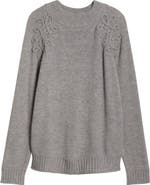 Wit & Wisdom Soutache Mock Neck Sweater