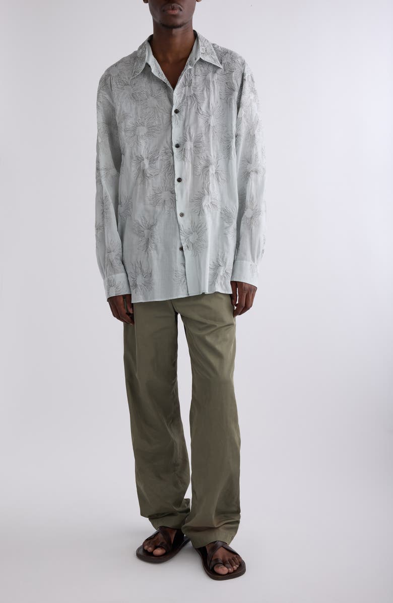 Penson Straight Leg Belted Pants