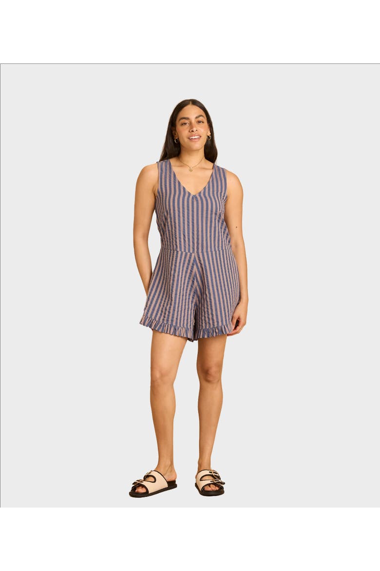 Heaven Romper, Main, color, Indigo/Tearose