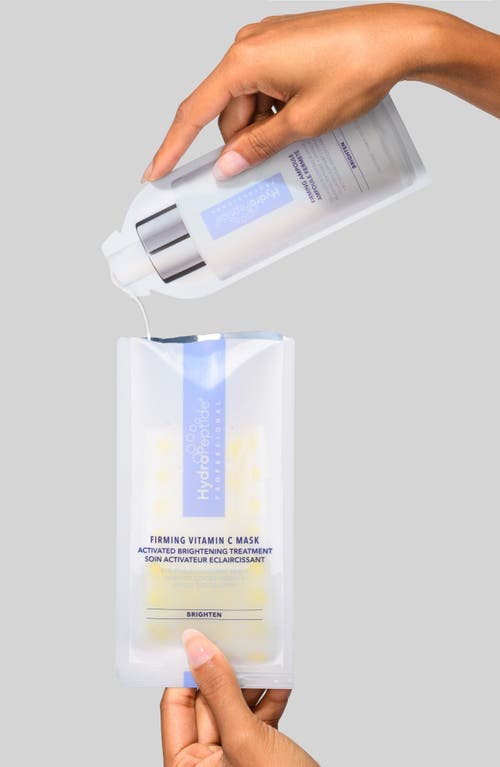 Hydropeptide Firming Vitamin C Mask Activated Brightening Treatment In Transparent