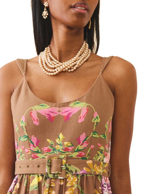 Eddy Katherine Dress In Brown