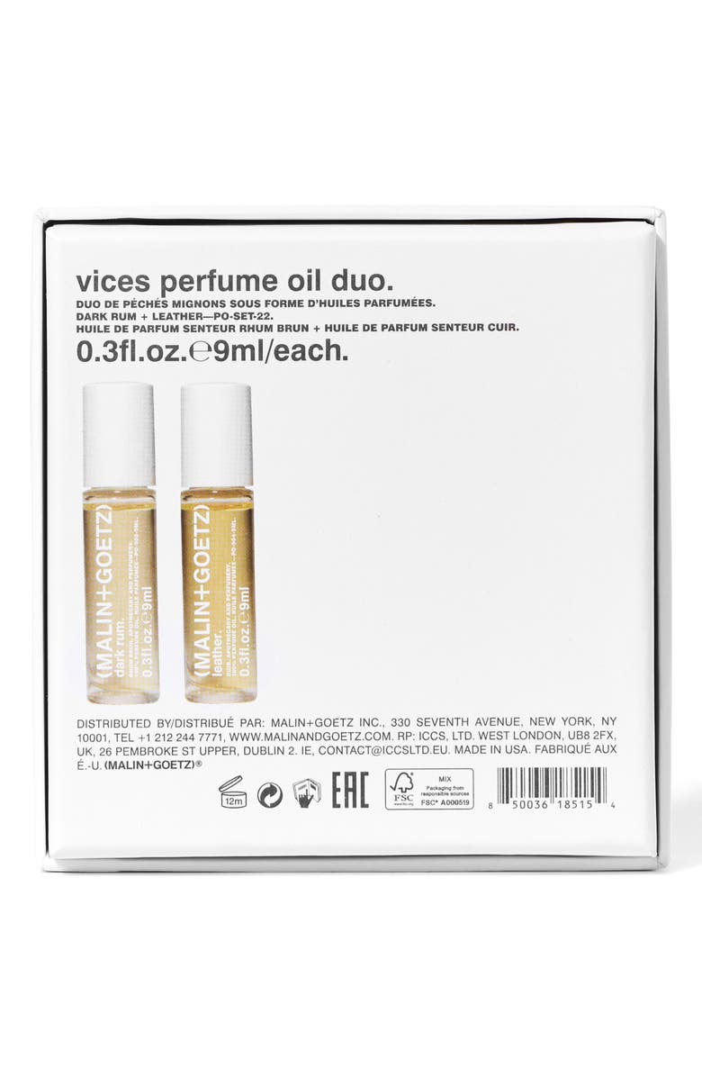 MALIN+GOETZ Perfume Oil Duo, Alternate, color,
