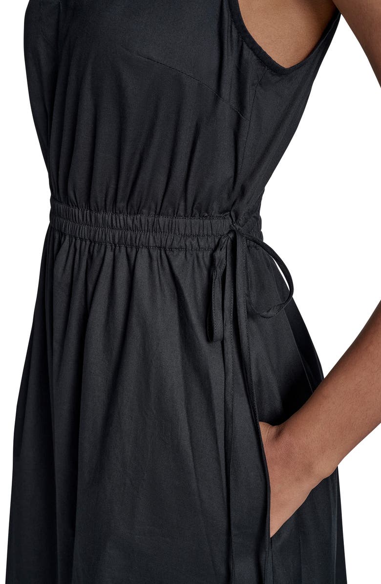 Calvin Klein Cutout Cotton Maxi Dress, Alternate, color, 