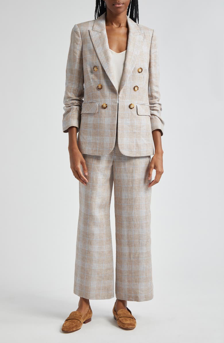 Veronica Beard Beacon Plaid Dickey Jacket, Alternate, color,