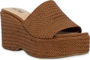 SHUSHOP Josie Platform Slide Sandal