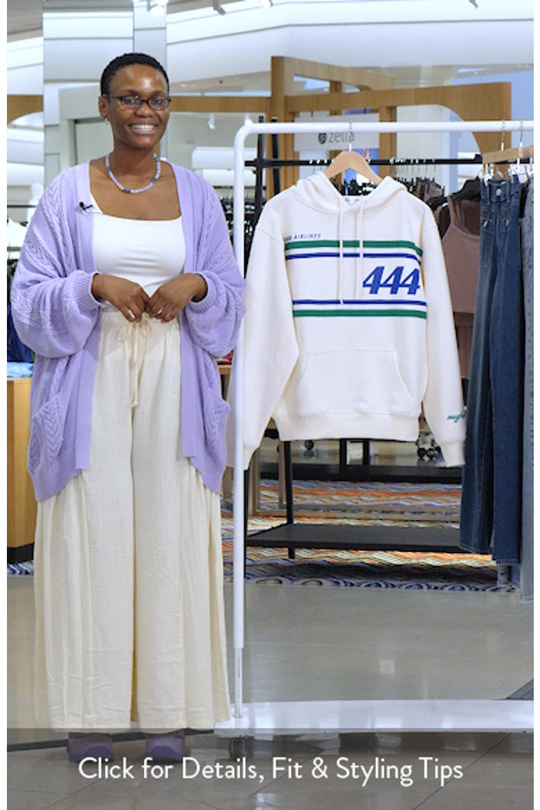 Angel Airlines Graphic Oversize Hoodie video