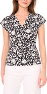 Vince Camuto Twist Knit Top