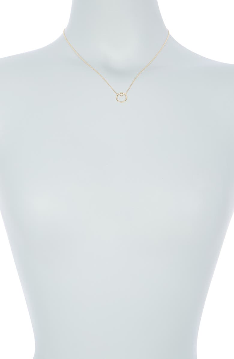 RON HAMI 14K Yellow Gold Diamond Geometric Pendant Necklace, Alternate, color, 