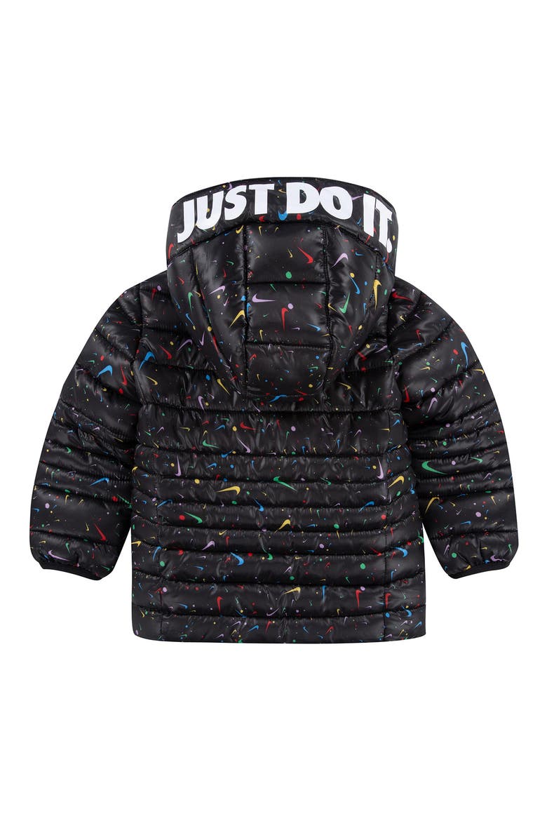 Mid Weight Puffer Jacket, Alternate, color, K5TBLACK