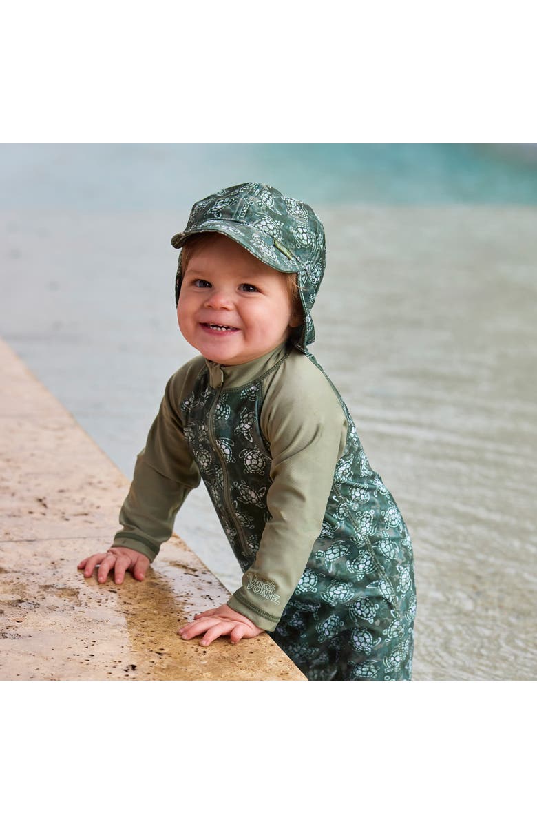 UV Skinz Swim Flap Hat, Alternate, color, Turtle Cove