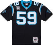 Mitchell & Ness Men's Mitchell & Ness Luke Kuechly Black Carolina Panthers 2013 Authentic Throwback Retired Player Jersey