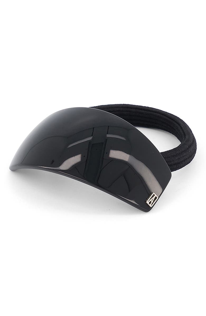 Alexandre de Paris Covered Ponytail Holder, Alternate, color, 