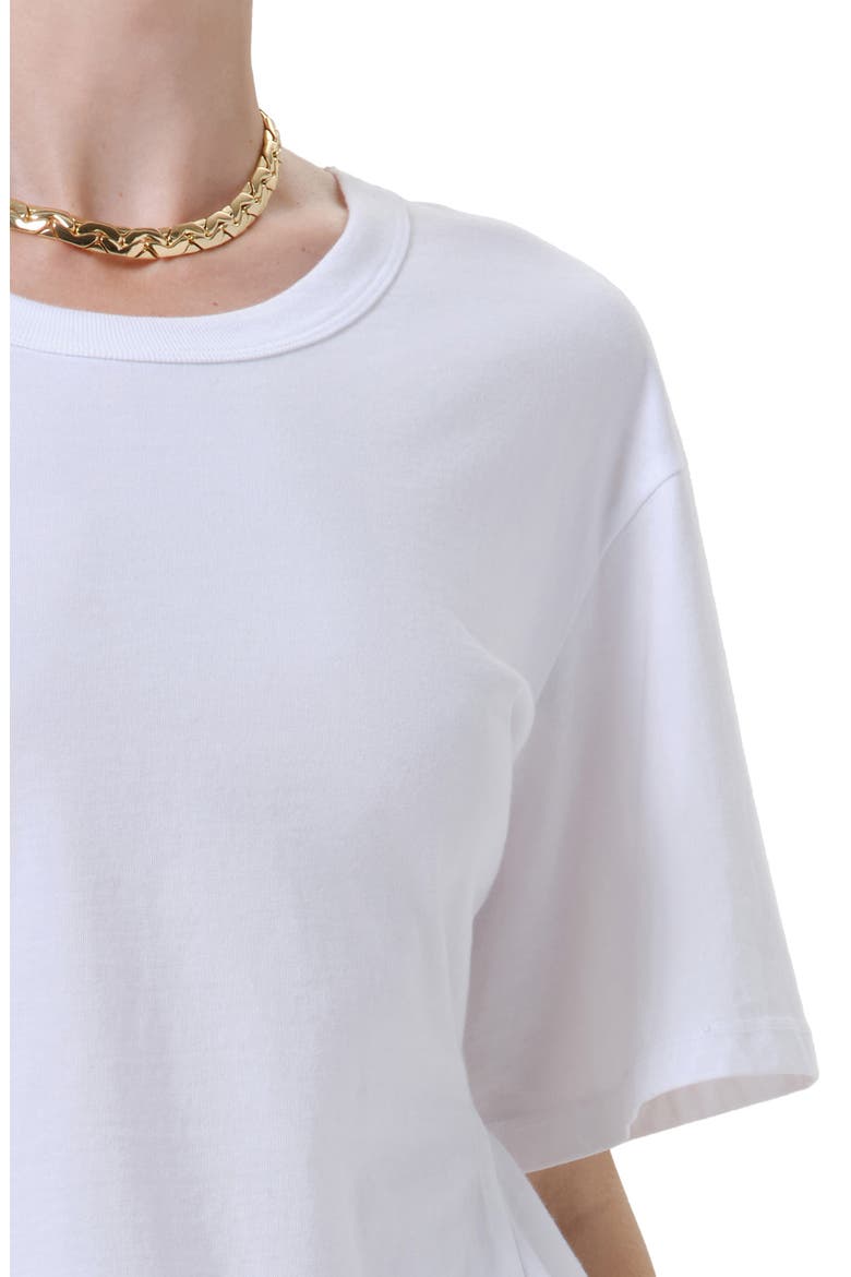 Reworked Cotton T-shirt, Alternate, color, WHITE