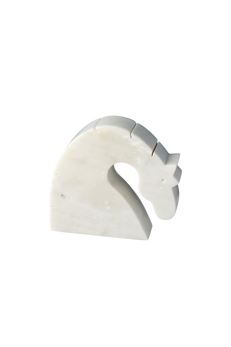 Marble Horse, Main, color, White