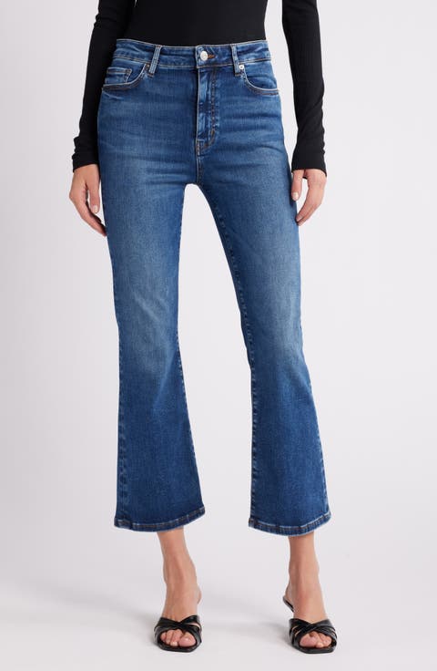 Le Crop Mini Bootcut Jeans