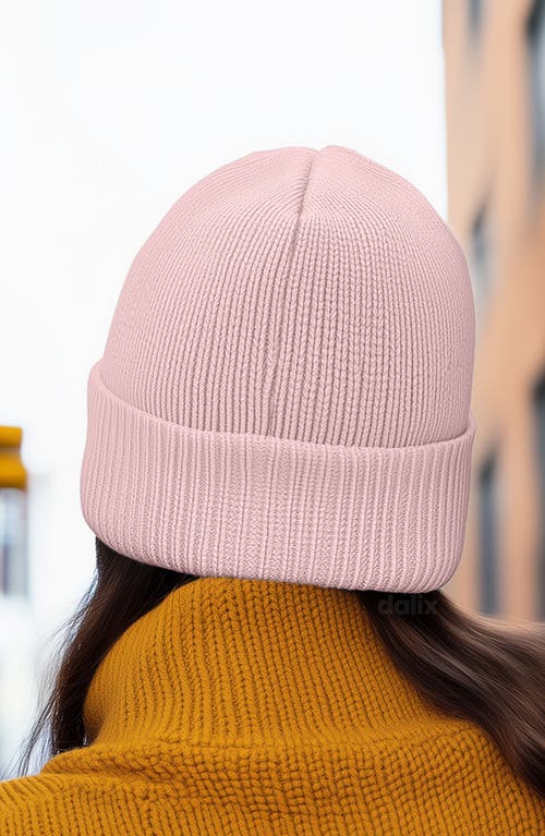 Dalix Salty Beanie Cap In Pink