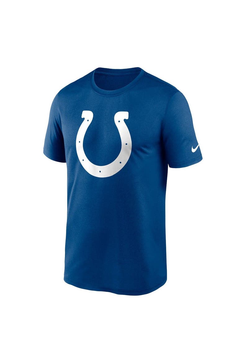 Men's Nike  Royal Indianapolis Colts Legend Logo Performance T-Shirt, Alternate, color, Royal
