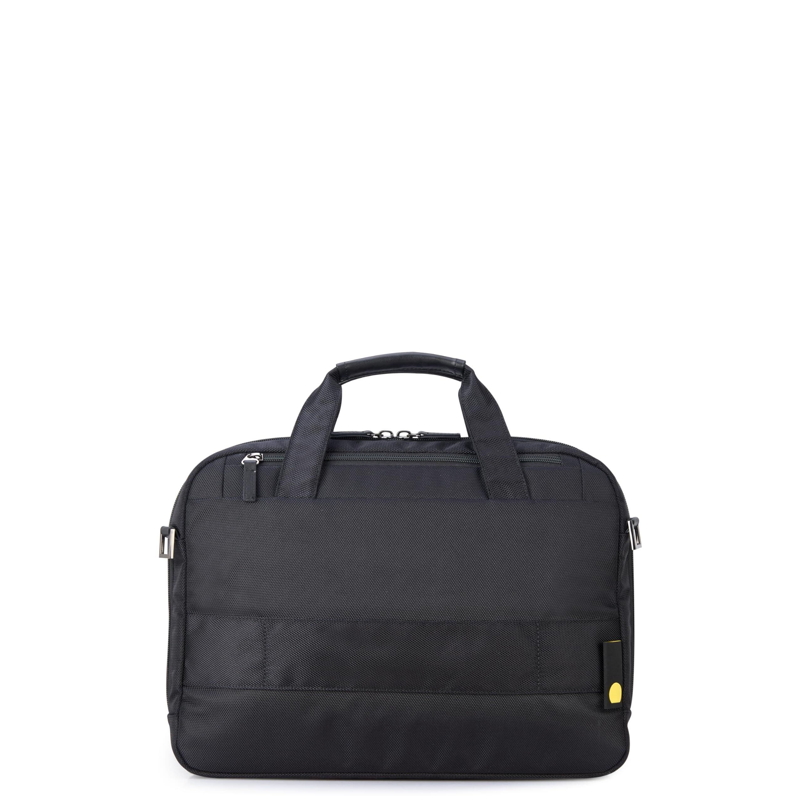 Delsey Paris Wagram Briefcase with Laptop Sleeve, Alternate, color, Black