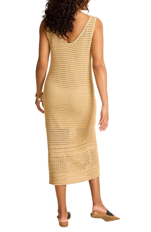 TOMMY BAHAMA TOMMY BAHAMA OPENWORK MIDI DRESS