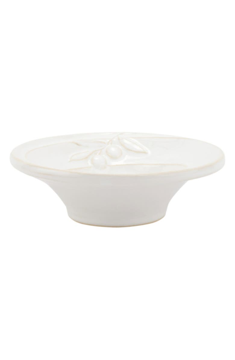 VIETRI Luna Condiment Bowl, Alternate, color, White