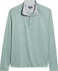 Peter Millar Crown Crafted Stealth Performance Quarter Zip Pullover