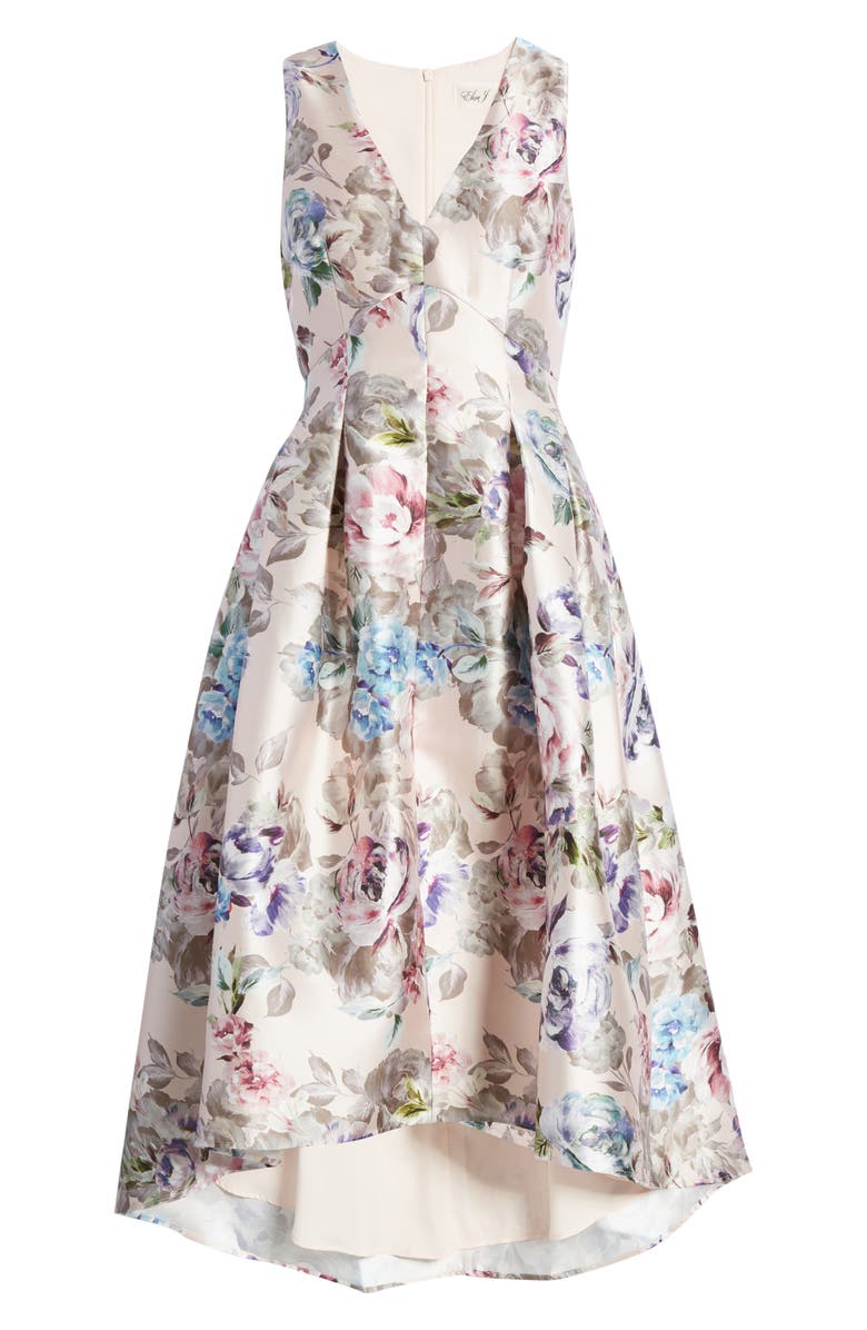 Eliza J Sleeveless High/Low Dress, Alternate, color,