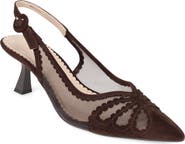 Pelle Moda Jacie Slingback Pointed Toe Pump